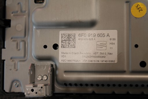 9S. Display navigazione SEAT ARONA 6F0919605A