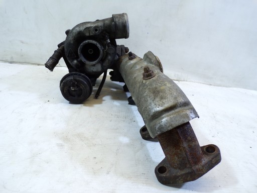 TURBINA turbo header pipe 2.5 TDI 074145701C (2)