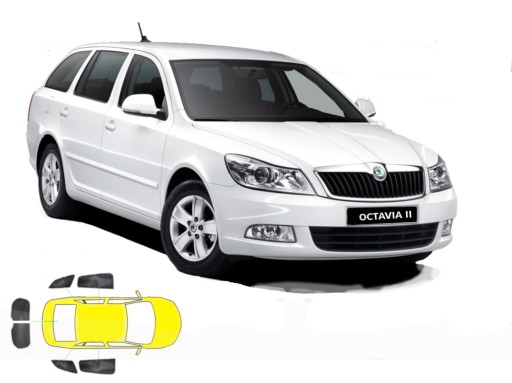 Занавески посвящены Skoda Octavia II Estate