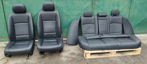 BMW F10 14R Sitze Seiten TUNEL mitte Leder KOMPLET