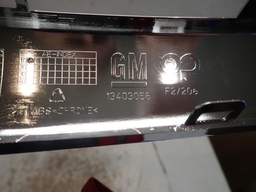 grille chrom OPEL ASTRA J IV 2009- 13403056