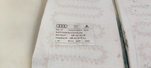 MATA GRZEWCZA SITZ GORA AUDI A6 C7 A7 4G8963557R
