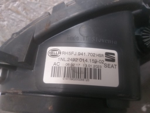 fog light right SEAT TARRACO LED 5FJ 5FJ941702