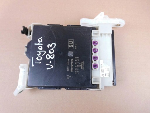 Lexus ux250h комп'ютер контролер комфорт модуль mpx корпус 89221-76140