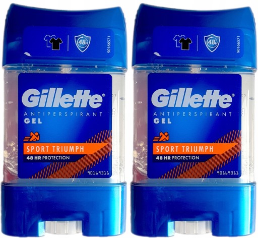 GILLETTE SPORT TRIUMPH Antiperspirant Gél 2 x 70ml
