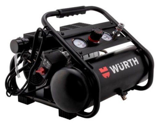 Wurth COMPRESSOR-COMPACT- 8л-БЕЗ МАСЛА 8 л 9 бар