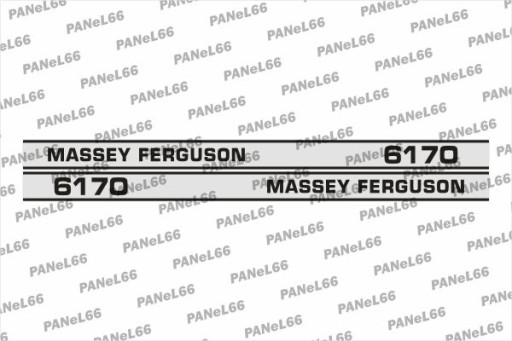 MF6170 - НАБІР НАКЛЕЙОК MASSEY FERGUSON 6170