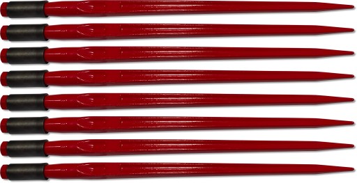 7454.810.TUSGRF - 8X прямой зуб погрузчика 810 мм захват + втулка