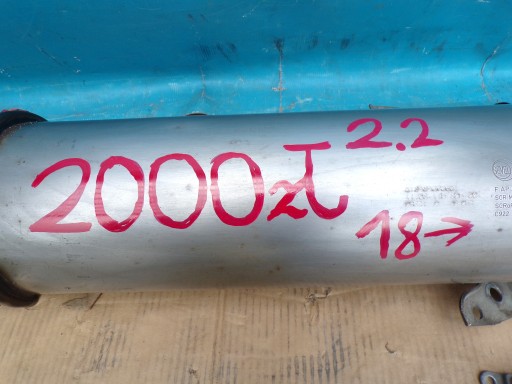 BOXER JUMPER 2.2 B-HDI 18- filter CZASTEK STALYCH DPF FAP EURO 6 complete