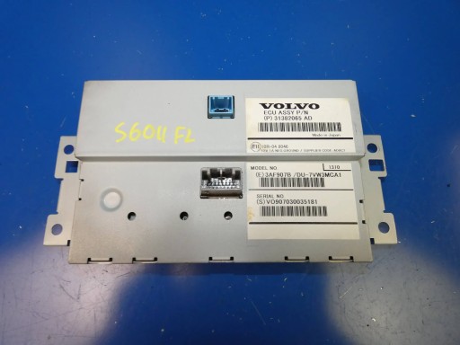 Volvo S60 II V60 MONITOR EKRAN display RADIA navigation devices