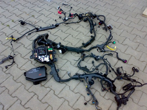 91237-J5490 - Kia stinger 2.2crdi коробка, джгут, установка, блок запобіжників