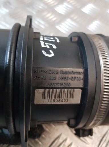Debimetro 9632215280 + tubo DOLOTOWA 9634354380 CITROEN C5 II 2.0HDI