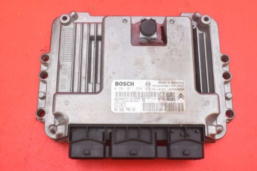 computer control unit of the engine 9656974680 0281011558 PEUGEOT 407 1.6 HDI 109 KM