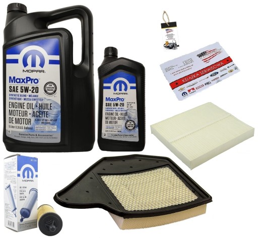 MOPAR 5W20 + ФІЛЬТРИ GRAND CARAVAN 3.6 14-20