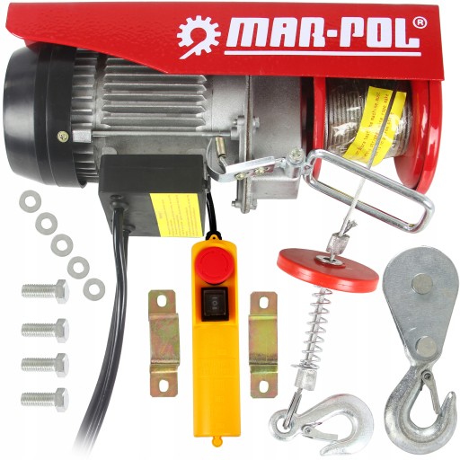 ЛЕБІДКА ЛЕБІДКА КАНАТНА ЕЛЕКТРИЧНА 150/300КГ