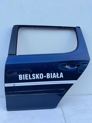 tür heck hinten links Skoda Fabia 2 II 07- HATCHBACK
