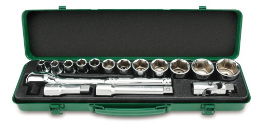 НАБОР НАСАДОК С ТРЕЩОТКОЙ 1/2