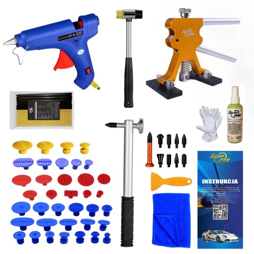 НАБОР ДЛЯ УДАЛЕНИЯ ВМЯТИН ПИСТОЛЕТ