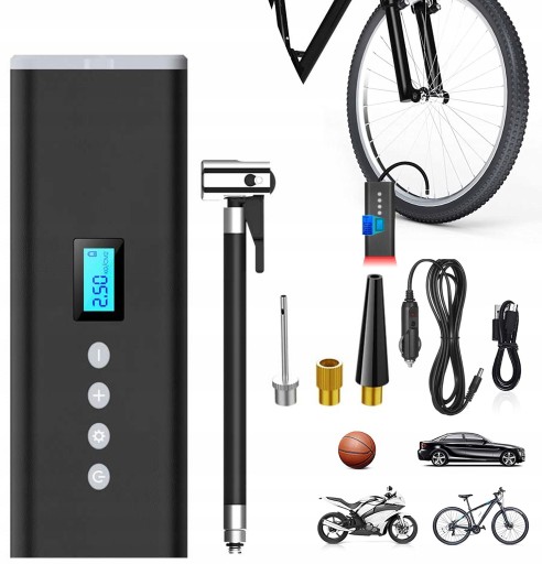 ЭЛЕКТРИЧЕСКИЙ НАСОС БЕСПРОВОДНОЙ ВЕЛОСИПЕД КОМПРЕССОР