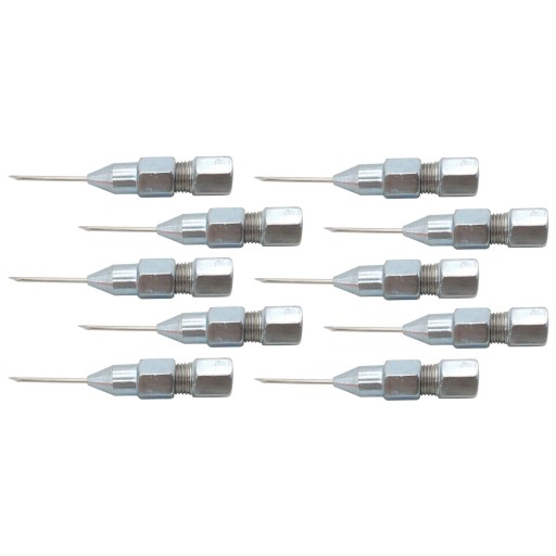 Смазка иглы серебряная длинная смазка подшипник иглы сопла из нержавеющей