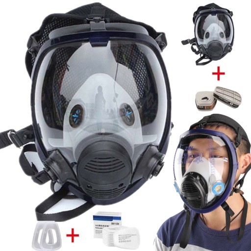 ПОЛНАЯ КРАСКА РЕСПИРАТОРА МАСКИ 6800 ХИМИЧЕСКАЯ ДЛЯ ЗАЩИТЫ ДЫХАТЕЛЬНЫХ ПУТЕЙ