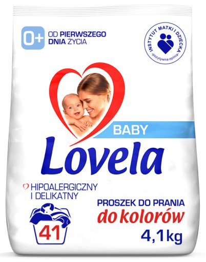 Lovela Baby Hypoalergénny prací prášok na detskú farbu 4,1 kg