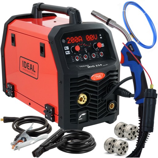 Зварювальний апарат MIGOMAT MIG 200 DP Синергія алюміній 4R