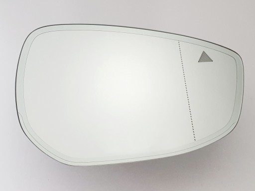 4 - ВСТАВКА ЗЕРКАЛА ПРАВЫЙ ПОМОЩНИК ФОТОХРОМНЫЙ MAZDA 3 BP 19-