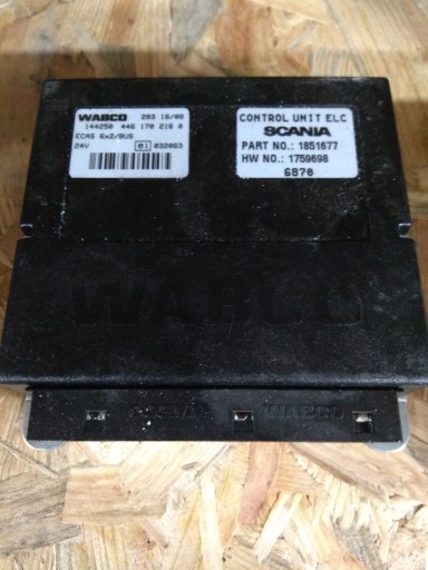 4461702160 - Ecas 6x2/водитель автобуса scania