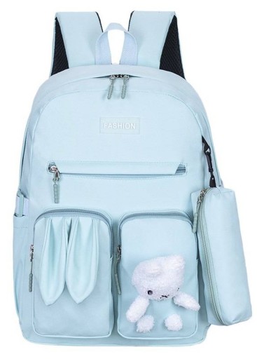 Багатокамерний шкільний рюкзак MPMAX Shades of blue