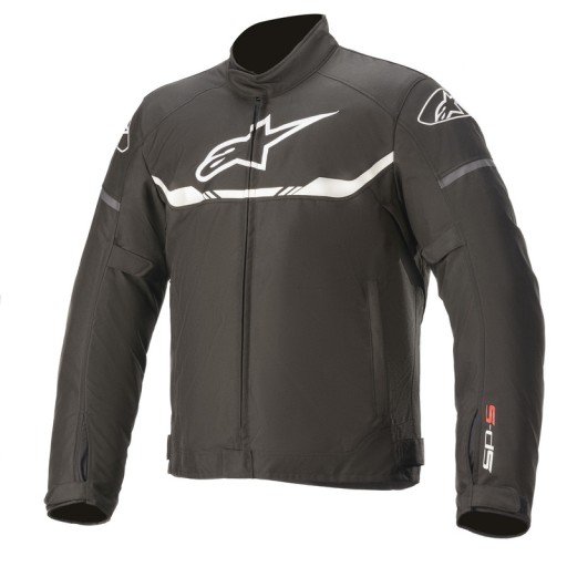 ALPINESTARS T-SP S WP ЧЕРНАЯ/БЕЛАЯ ТЕКСТИЛЬНАЯ КУРТКА