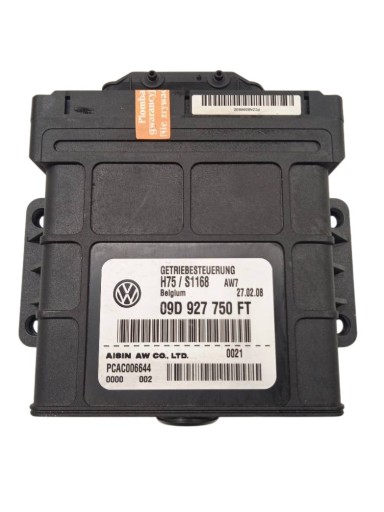 modulo cambio 09D927750FT VW Volkswagen Touareg e (2002-2010)