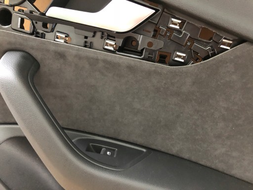AUDI A4 8W B9 side door right rear part ALCANTARA blinds