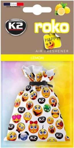 K2 Roko HAPPY - аромат освіжувач лимон 25 г