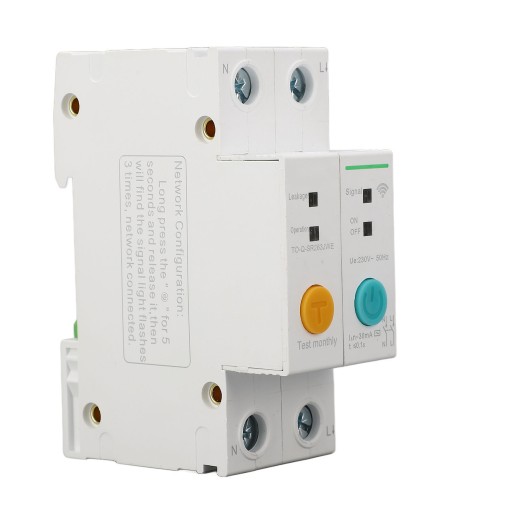 1013230129411 - Розумний автоматичний вимикач WiFi 2P