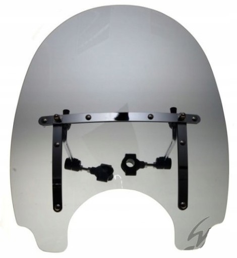 IS14M1264 - ВІТРОВЕ СКЛО ОБТІЧНИК З ЛИСТОВИМ МЕТАЛОМ ВЕЛИКИЙ ТОНОВАНИЙ