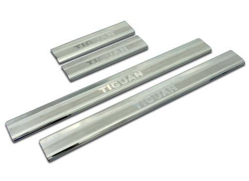 VW TIGUAN 15-хромированные накладки на пороги