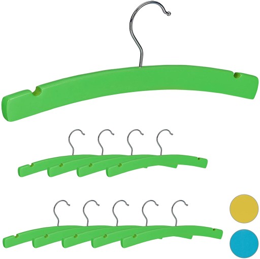 Вішалки Relaxdays shades of blue 10 шт.
