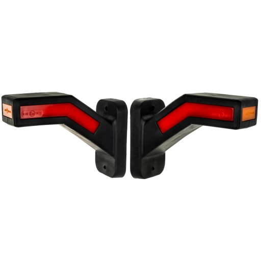 W49 - 2шт світлодіодний габаритний ліхтар. 12V 24V P + L