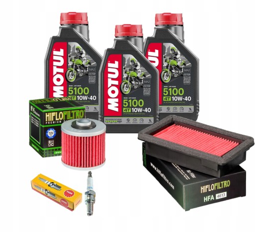 Масло Motul 5100 YAMAHA MT03 660 06-14 ЗАГЛУШКИ ФИЛЬТРА