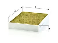 25 001 - Фільтр салону BMW 3 F30 / F31 12 - / Антіа