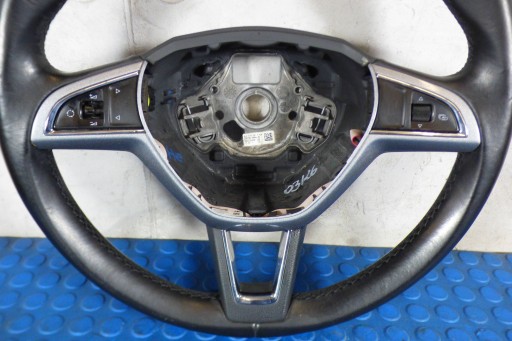 Skoda Rapid steering wheel, leather 5L0419091F LADNA