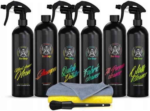 RR Customs RRC Погані хлопці Мега набір автомобільної косметики в подарунок