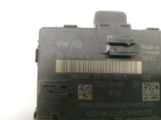 Audi Q4 40 E-TRON module control unit door left front 1eb959592a