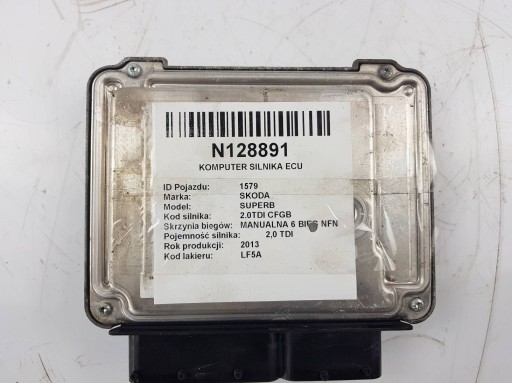 computer motore ECU 03L906018CH SKODA SUPERB II