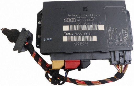 AUDI A4 B6 B7 Unité de contrôle Unité commande confort 8E0959433AP