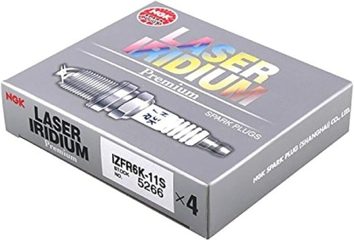 4x иридиевые свечи зажигания ngk izfr6k-11s 5266 иридиевый лазер 4 шт.