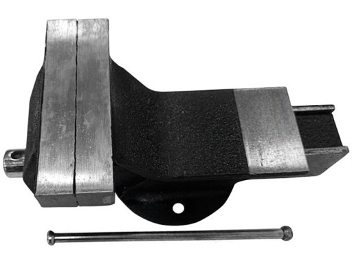 Тиски стальные фиксированные ручные 150 мм DREL