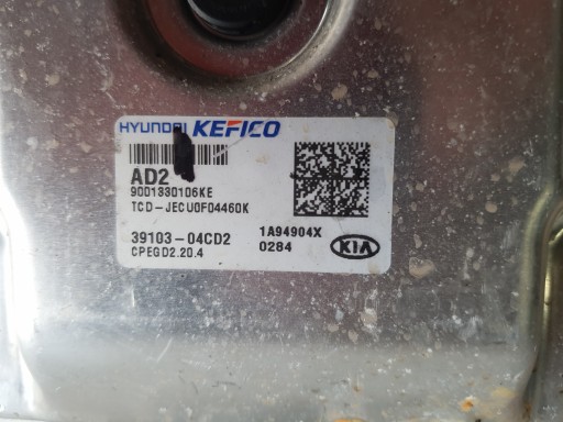 KIA XCEED 17-> computer Centralina 39103-04CD2