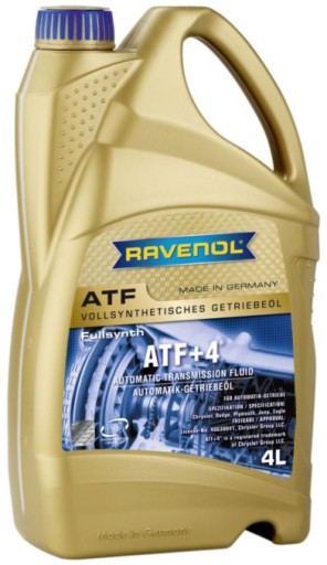 RAVENOL 4L ATF+4 ПЕРЕДАЧИ CHRYSLER DODGE JEEP